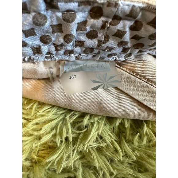 Athleta Khaki wide leg trouser Hiking pants size 16 T - Picture 6 of 6